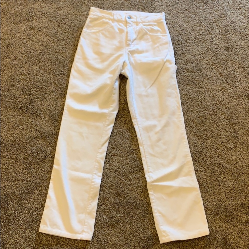 john gualt white corduroy (piper working pants)